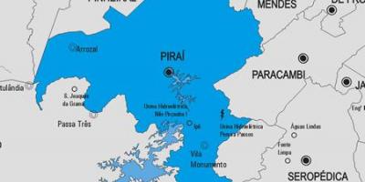Žemėlapis Piraí savivaldybė