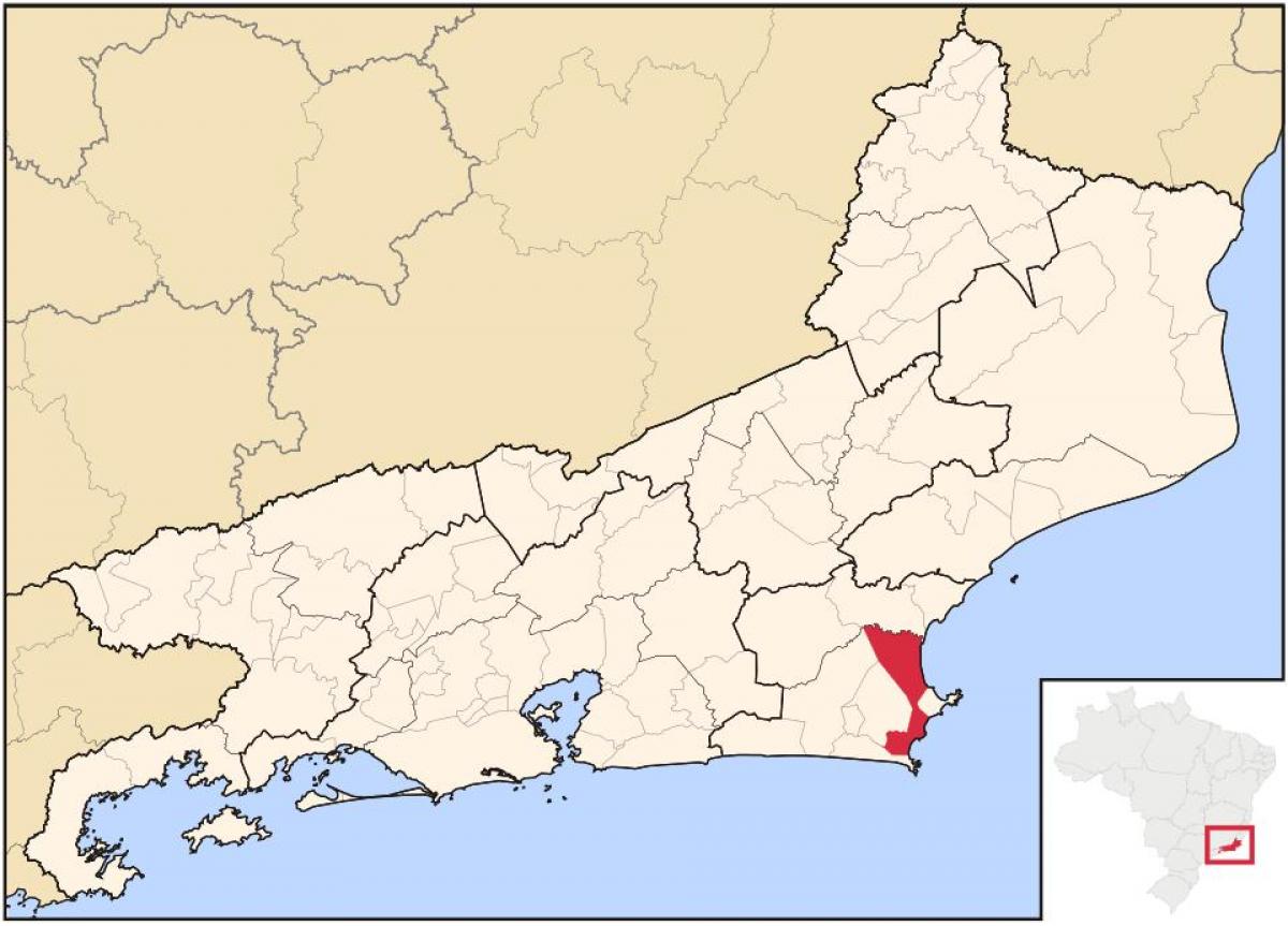 Žemėlapis Cabo Frio