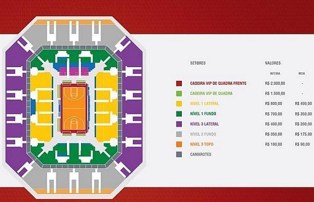 Žemėlapis HSBC Arena