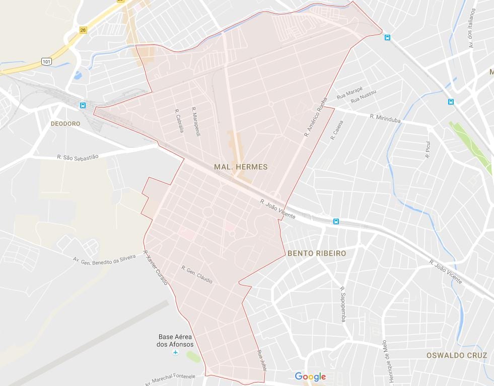 Žemėlapis Marechal Hermes