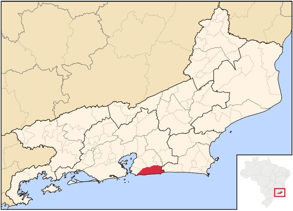 Žemėlapis Maricá