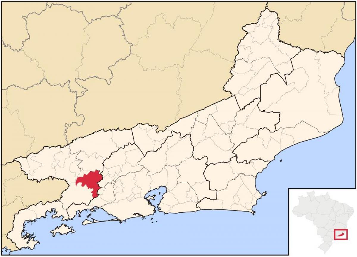 Žemėlapis Piraí