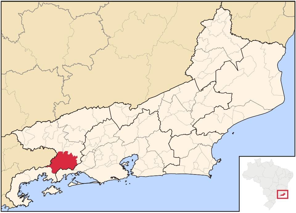 Žemėlapis Rio Claro