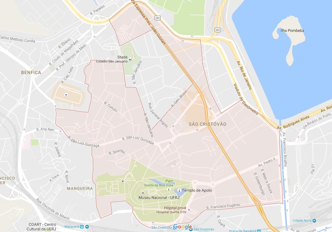 Žemėlapis San Cristóvão