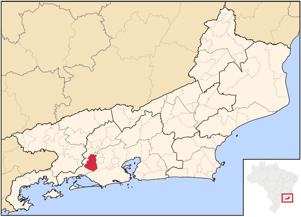 Žemėlapis Seropédica