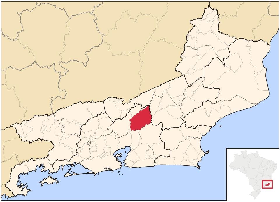 Žemėlapis Teresópolis