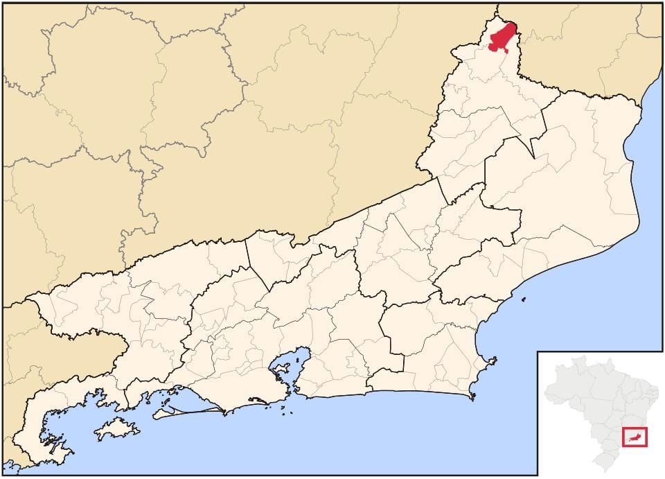 Žemėlapis Varre-Sai