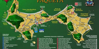 Žemėlapis Île de Paquetá