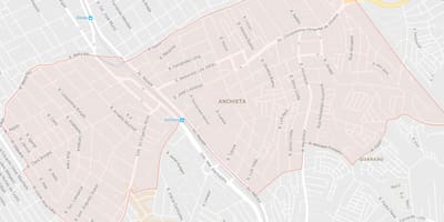 Žemėlapis Anchieta