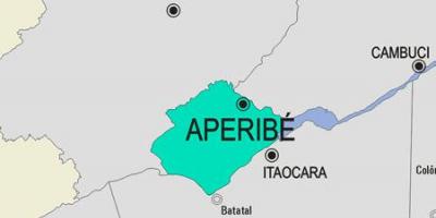 Žemėlapis Aperibé savivaldybė
