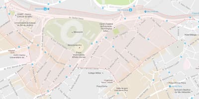 Žemėlapis bairro Maracanã