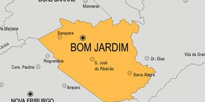Žemėlapis Bom Jardim savivaldybė