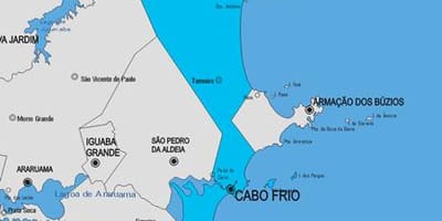 Žemėlapis Cabo Frio savivaldybė