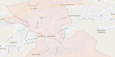 Žemėlapis Campo Grande