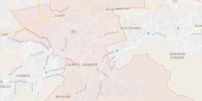 Žemėlapis Campo Grande