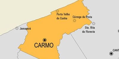 Žemėlapis Cardoso Moreira savivaldybė
