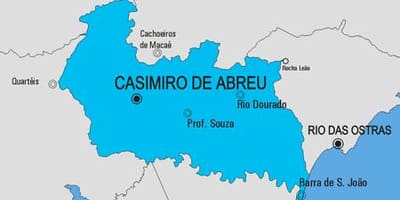 Žemėlapis Carmo savivaldybė