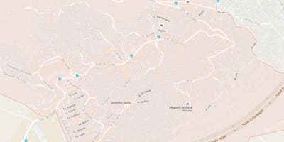 Žemėlapis favela Rocinha