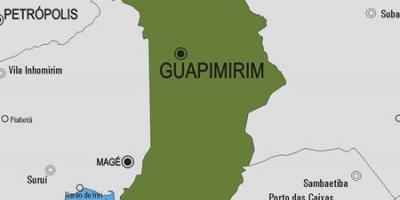 Žemėlapis Guapimirim savivaldybė