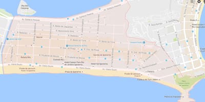 Žemėlapis Ipanema