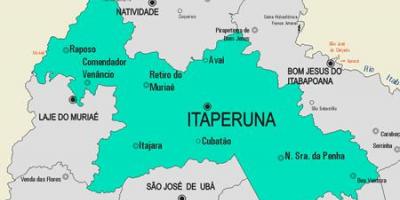 Žemėlapis Itaperuna savivaldybė