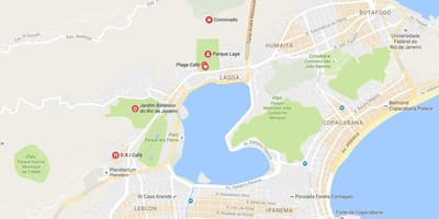 Žemėlapis Lage parkas