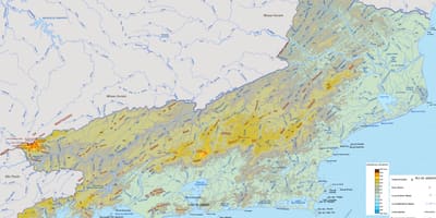 Žemėlapis lengvatos valstybės Rio de Žaneiras