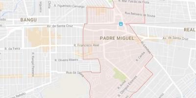 Žemėlapis Padre Miguel