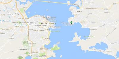 Žemėlapis paplūdimio Boa Viagem