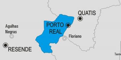 Žemėlapis Porto Real savivaldybė