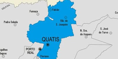 Žemėlapis Quatis savivaldybė