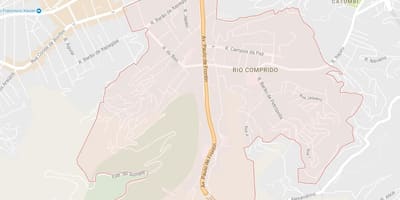Žemėlapis Rio Comprido