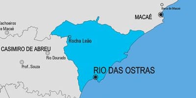Žemėlapis Rio de Žaneiras savivaldybė