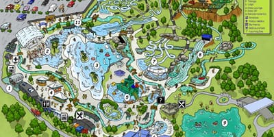 Žemėlapis Rio Water Planet