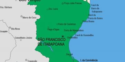 Žemėlapis San Fidélis savivaldybė