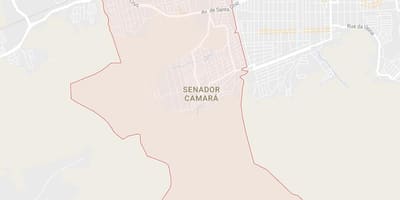 Žemėlapis Senador Camará