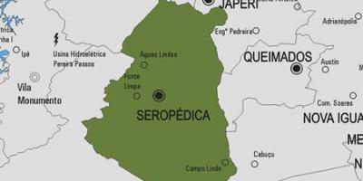 Žemėlapis Seropédica savivaldybė