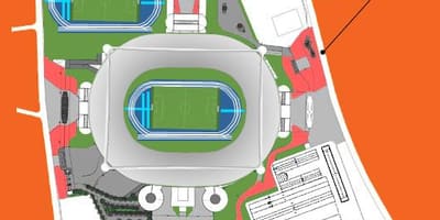 Žemėlapis stadionas Engenhão