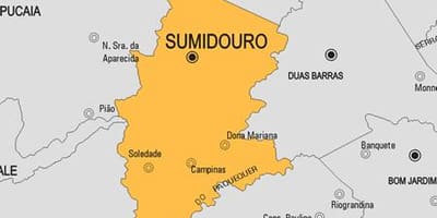 Žemėlapis Sumidouro savivaldybė