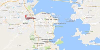 Žemėlapis Zoologijos sodas, Rio de Žaneiras