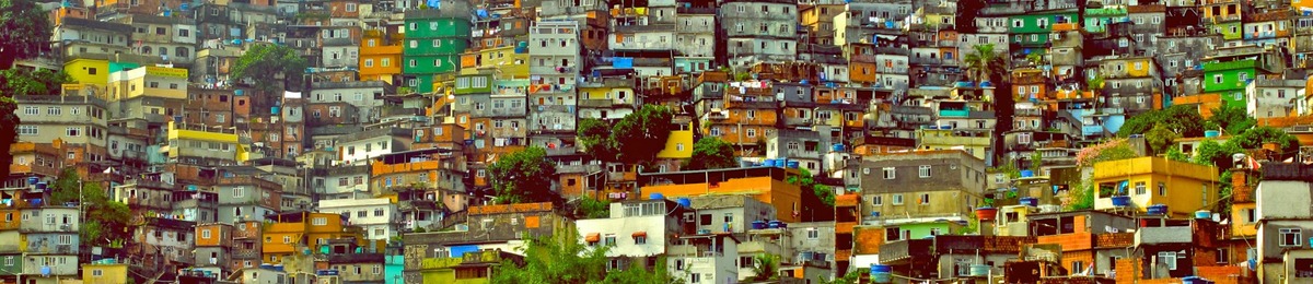 Rio de Žaneire žemėlapiai Favelas